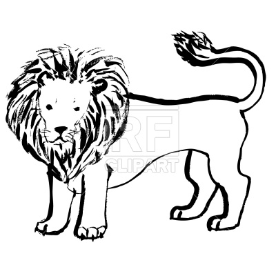400x400 Lion Vector Image Of Plants And Animals Piekno