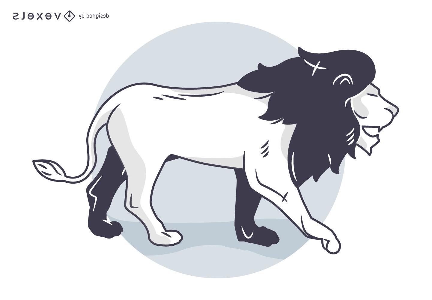 1441x1000 Top Cartoon Lion Silhouette Images Free Vector Art, Images
