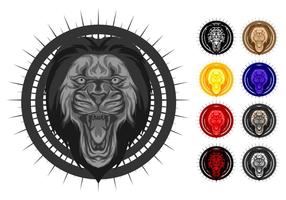 286x200 Lion Free Vector Art