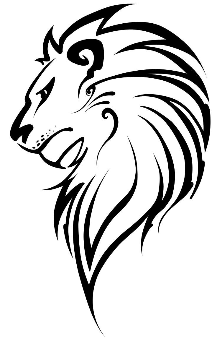 736x1181 Lion Vector Free