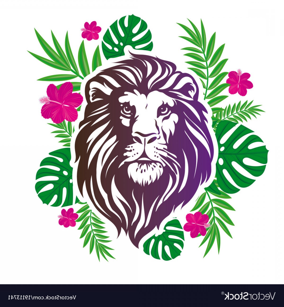 Lion Head Cool Lion Head Decorative Flat Design Vector Cqrecords 1200x1296 Lion Head Cool Lion Head Decorative Flat Design Vector Cqrecords