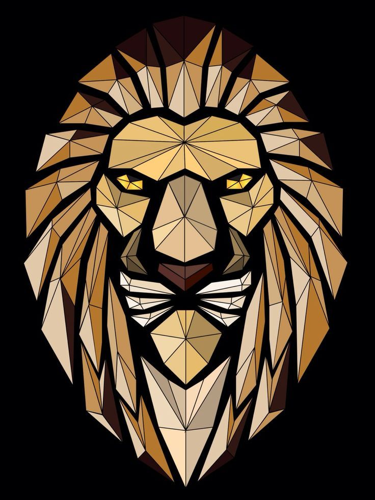 Abstract Lion Vector Art Vectorart 736x982 Abstract Lion Vector Art Vectorart