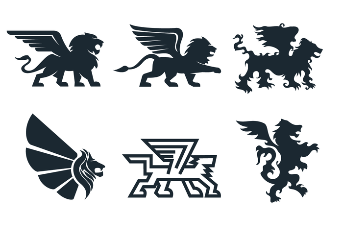Free Winged Lion Vector 700x490 Free Winged Lion Vector