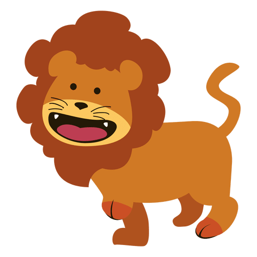 512x512 Lion Cartoon