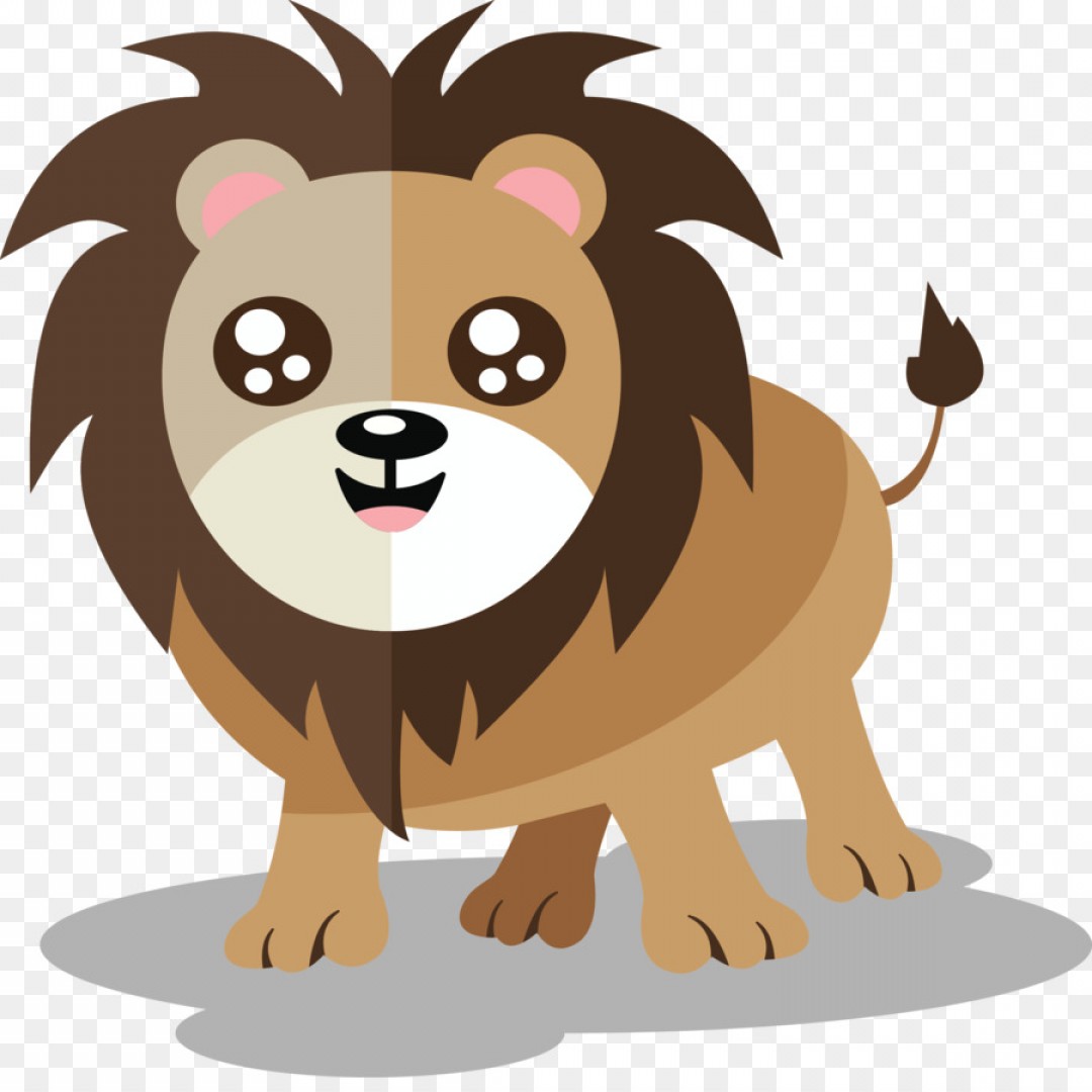 1080x1080 Cartoon Lion Vector Soidergi