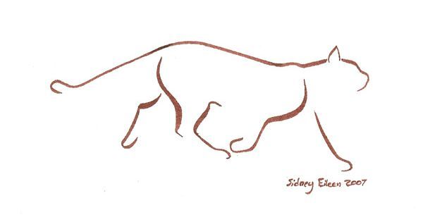 600x315 Lioness Vector Minimalist