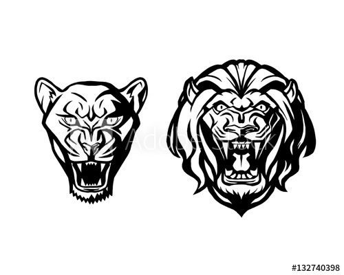 Free Free Lion And Lioness Svg 258 SVG PNG EPS DXF File