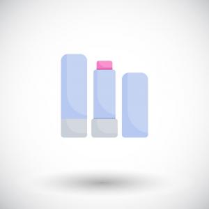 300x300 Stock Illustration Lip Gloss Vector Pink Isolated White