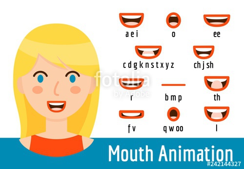 500x346 Mouth Lip Sync Set Stock Image And Royalty Free Vector