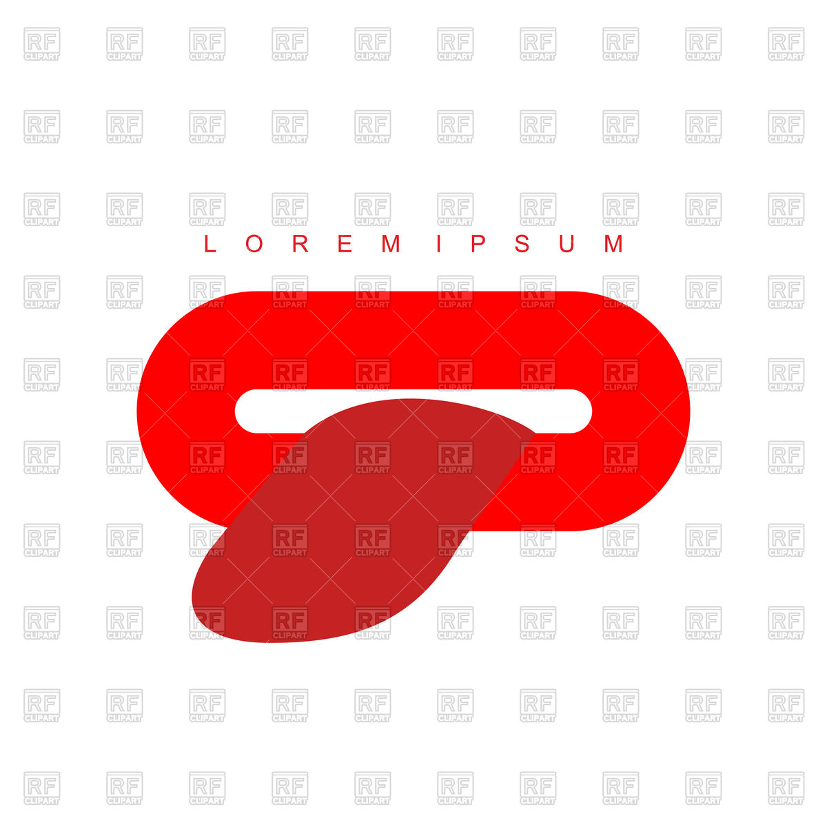 Lips With Tongue Abstract Logo Vector Image Of Icons And Emblems 1200x1200 Lips With Tongue Abstract Logo Vector Image Of Icons And Emblems