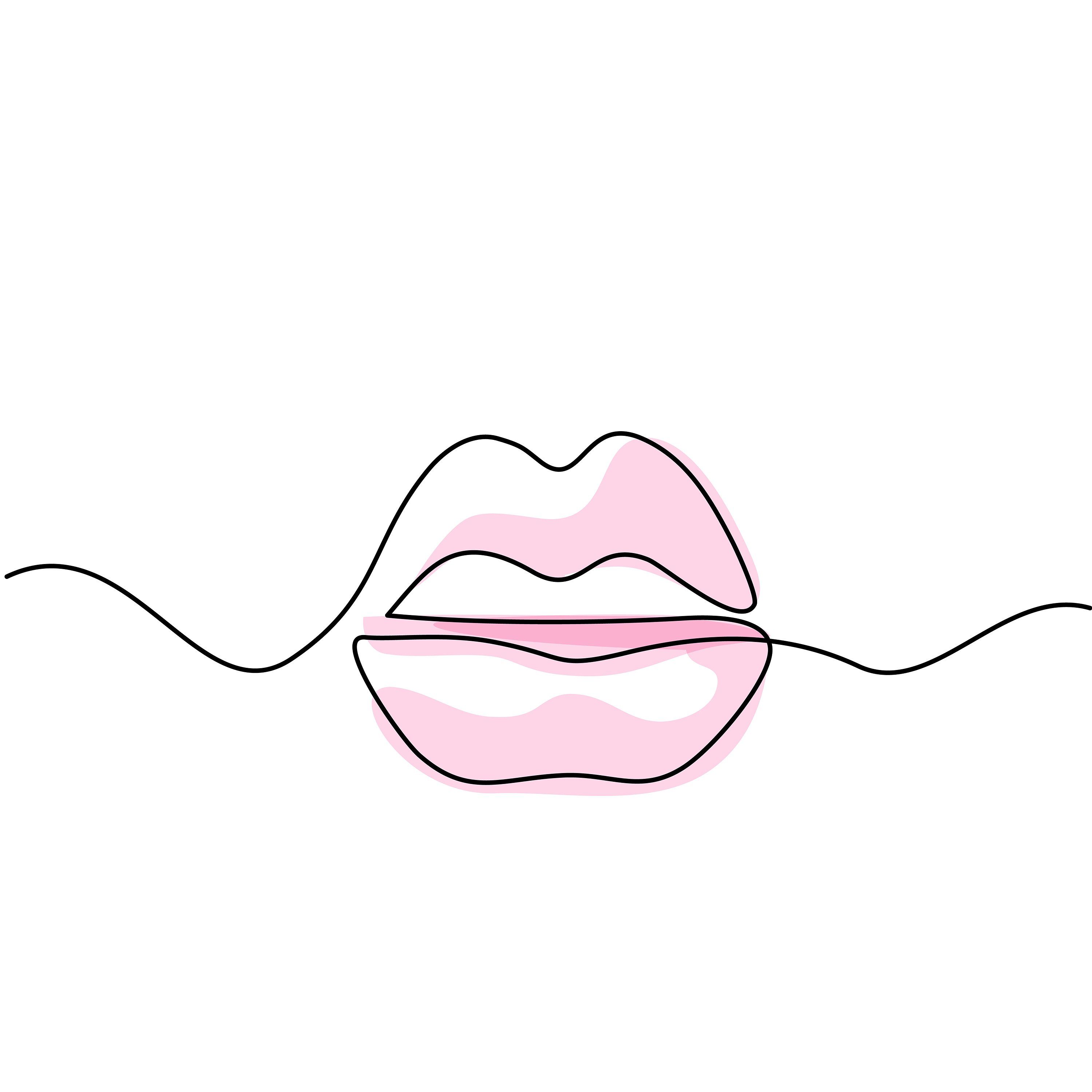 Beautiful Woman Lips Logo 3000x2999 Beautiful Woman Lips Logo