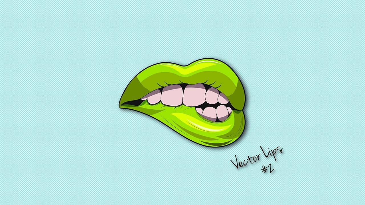 Illustrator Tutorial Lips Logo Design Vector 1280x720 Illustrator Tutorial Lips Logo Design Vector