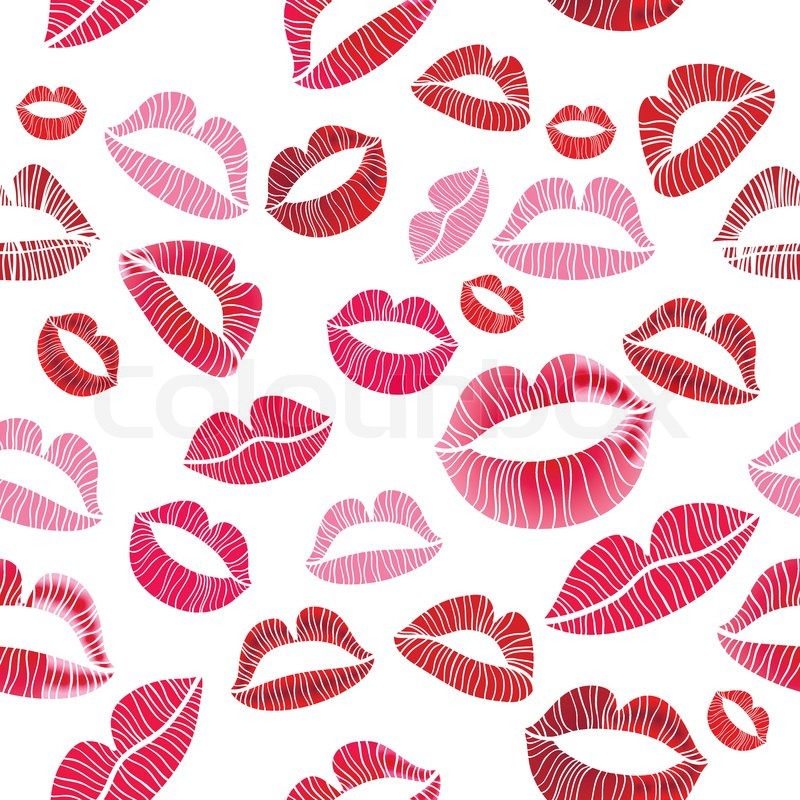 Seamless Hot Love Lips Illustration Stock Vector Colourbox 800x800 Seamless Hot Love Lips Illustration Stock Vector Colourbox