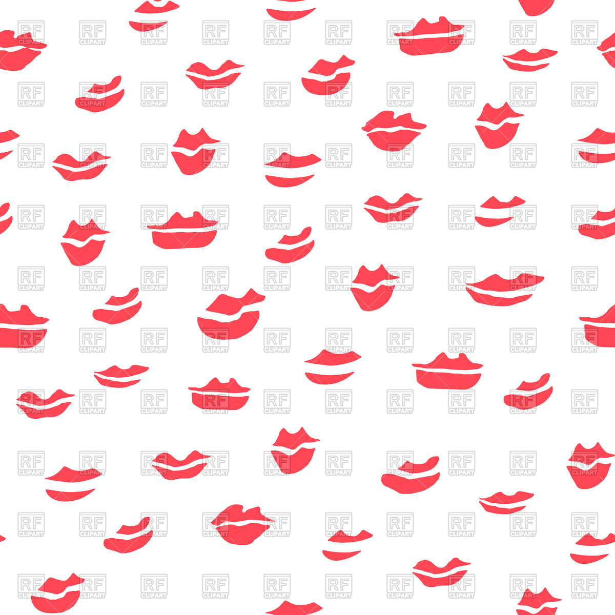 Seamless Red Lips Pattern Vector Image Of Backgrounds, Textures 1200x1200 Seamless Red Lips Pattern Vector Image Of Backgrounds, Textures