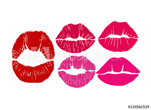 Kiss Icons Kiss Print Lips Pattern Lipstick Kiss Patterns 500x366 Kiss Icons Kiss Print Lips Pattern Lipstick Kiss Patterns