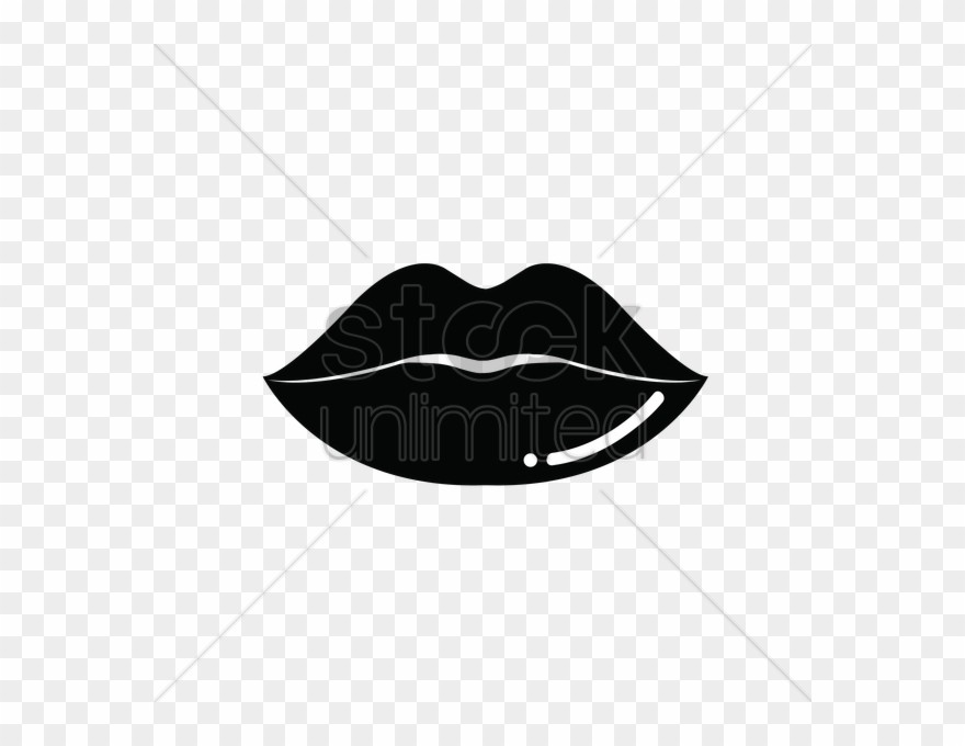 880x680 Black And White Lips Vector Png Clipart Clip Art