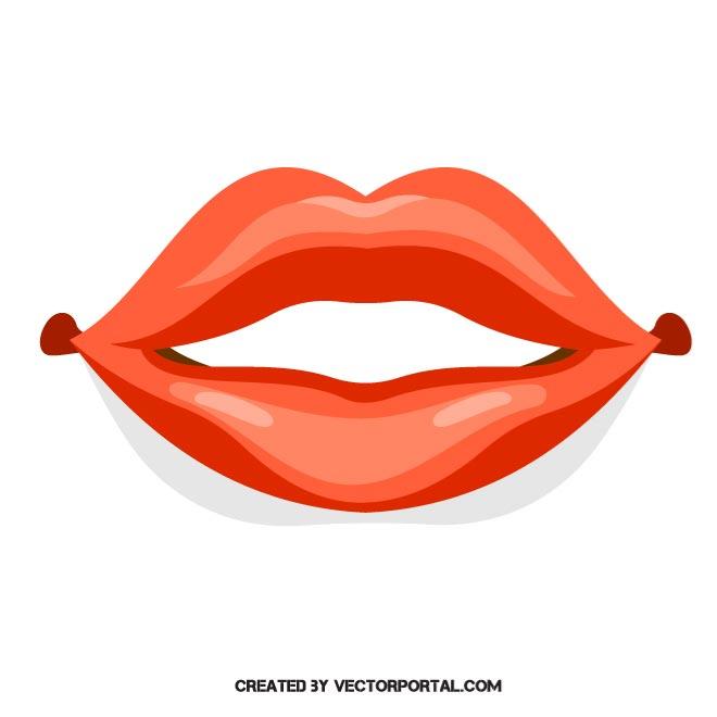 Red Lips Vector Clip Art 660x660 Red Lips Vector Clip Art