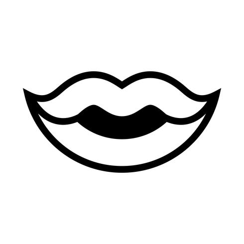 490x490 Sexy Lips Vector Icon