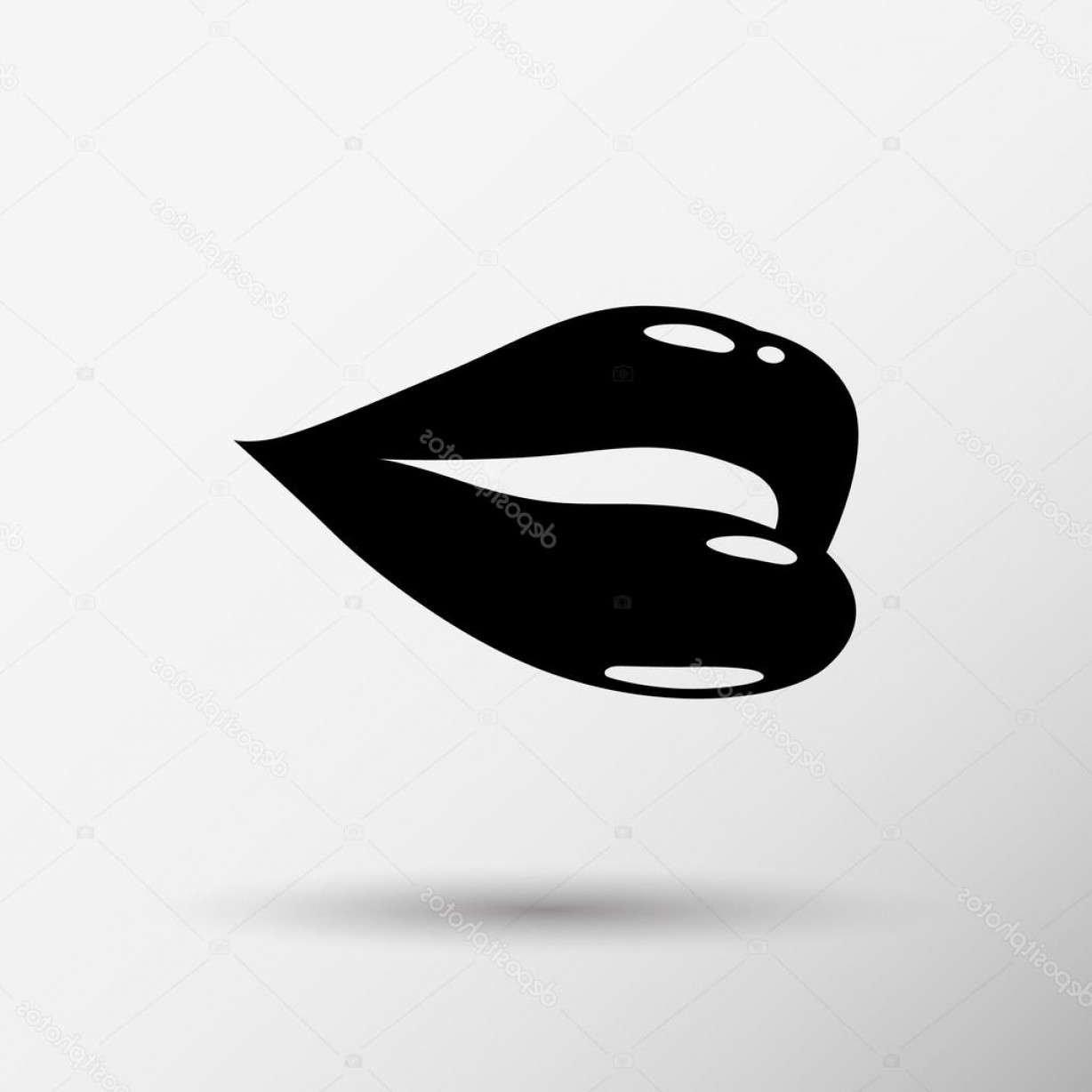 Lips Vector Black at Vectorified.com | Collection of Lips Vector Black ...