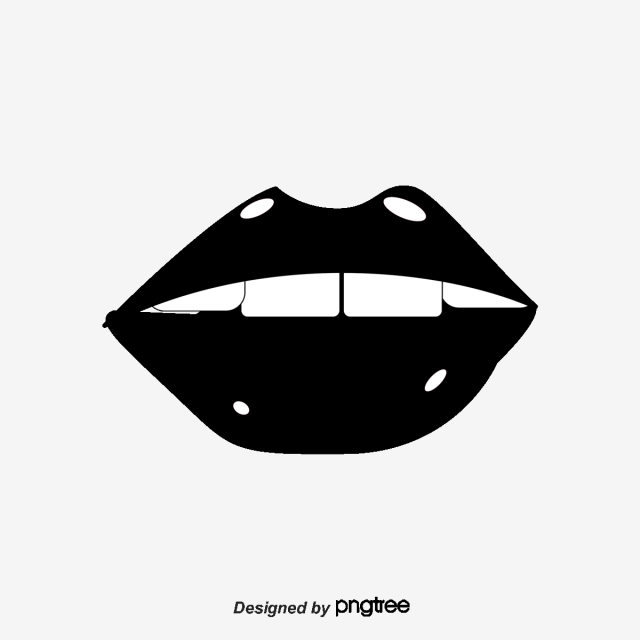 640x640 Charm Black Lips, Addict, Black Lips, Lips Png And Vector