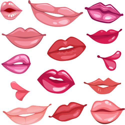 Lips Vector Set Free Download 500x501 Lips Vector Set Free Download