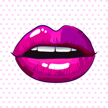 Vector Lips Free Vector Download 369x368 Vector Lips Free Vector Download