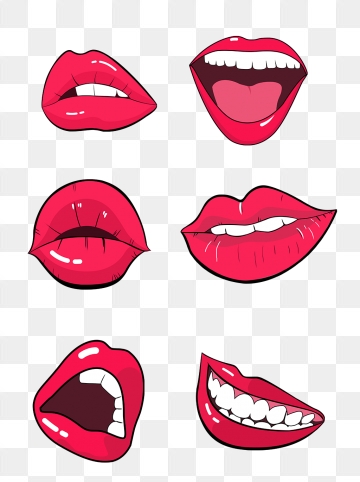 360x482 Red Lips Vector Png, Vector, And Clipart With Transparent