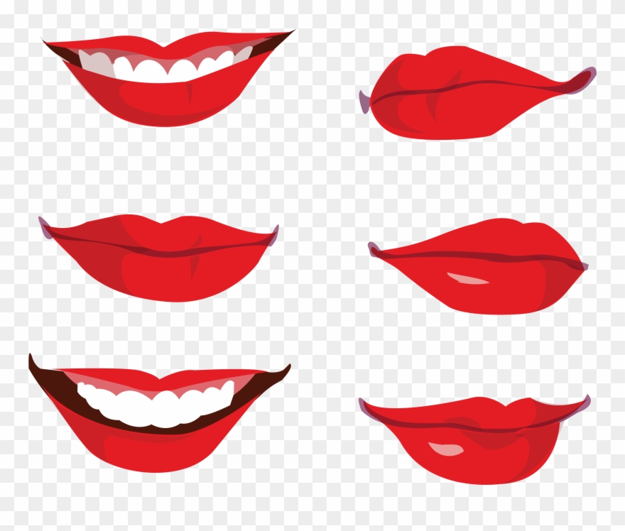 880x748 Smile Lips Vector Png Clipart