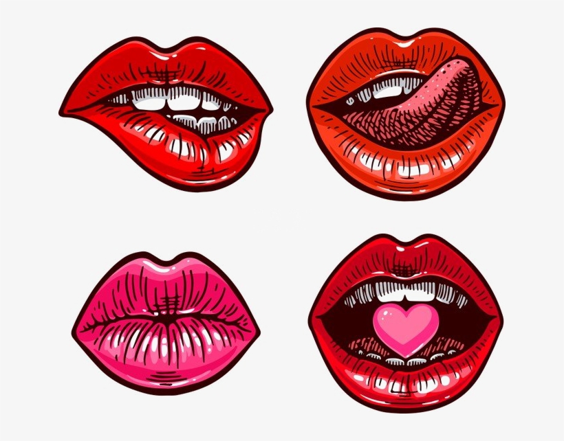 820x642 Lips Png Image