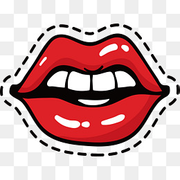 260x260 Download Free Png Red Lips, Vector Png, Red Lip