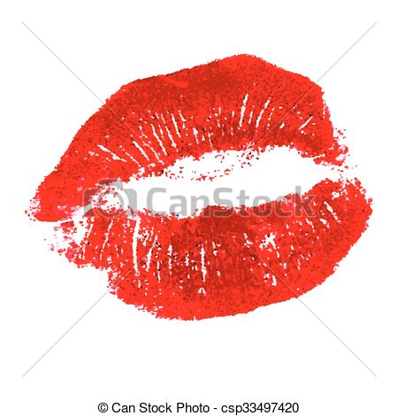 450x470 Woman Lips On White Background Lipstick Kiss Vector Vector