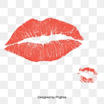 Lipstick Print Vector at Vectorified.com | Collection of Lipstick Print ...