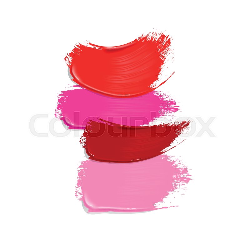 800x800 Collection Of Pink Red And Purple Stock Vector Colourbox