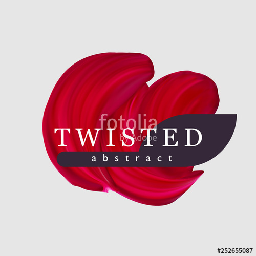 500x500 Red Vector Lipstick Smear Female Girly Icon Paint Brush Rounded