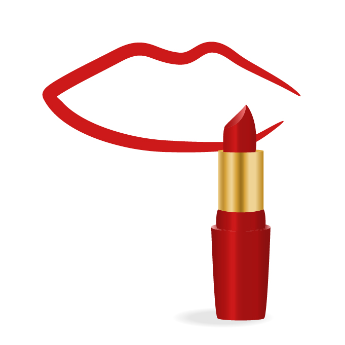 681x681 Lips With Lipstick Vector Free Download