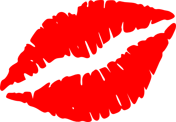 600x416 Red Lips Vector Png, Clip Art For Web