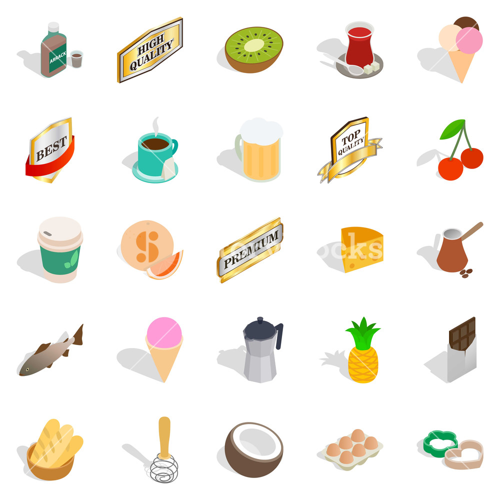 1000x1000 Liquor Icons Set Isometric Set Of Liquor Vector Icons For Web