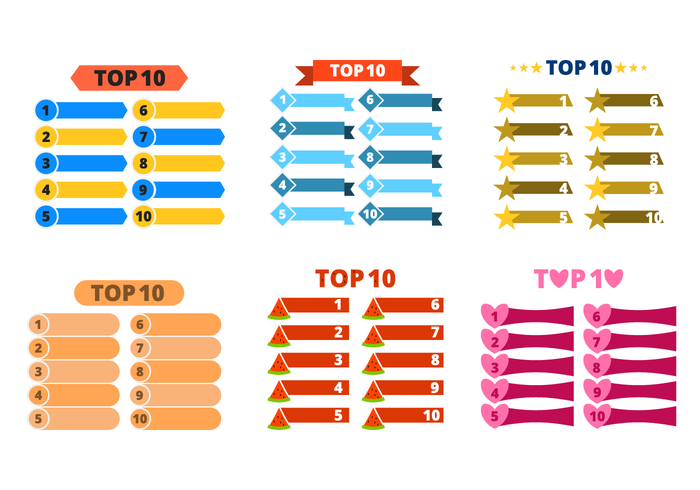 700x490 Top List Vector