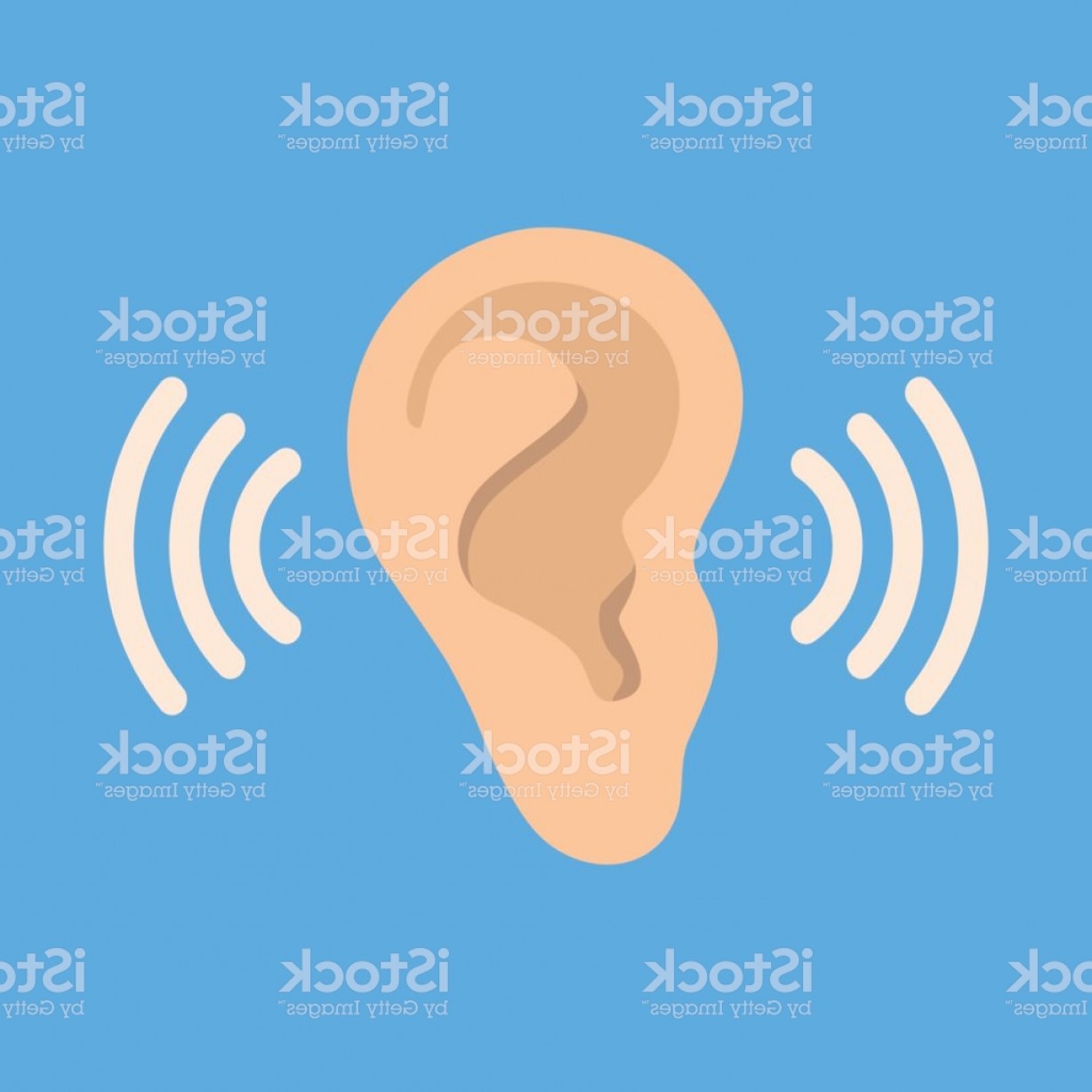 1228x1228 Ear Listening Vector Hoodamathrun
