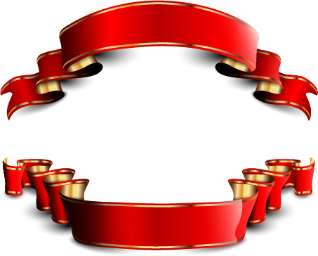 453x364 Luxury Colored Ribbons Vector Free Vector In Encapsulated