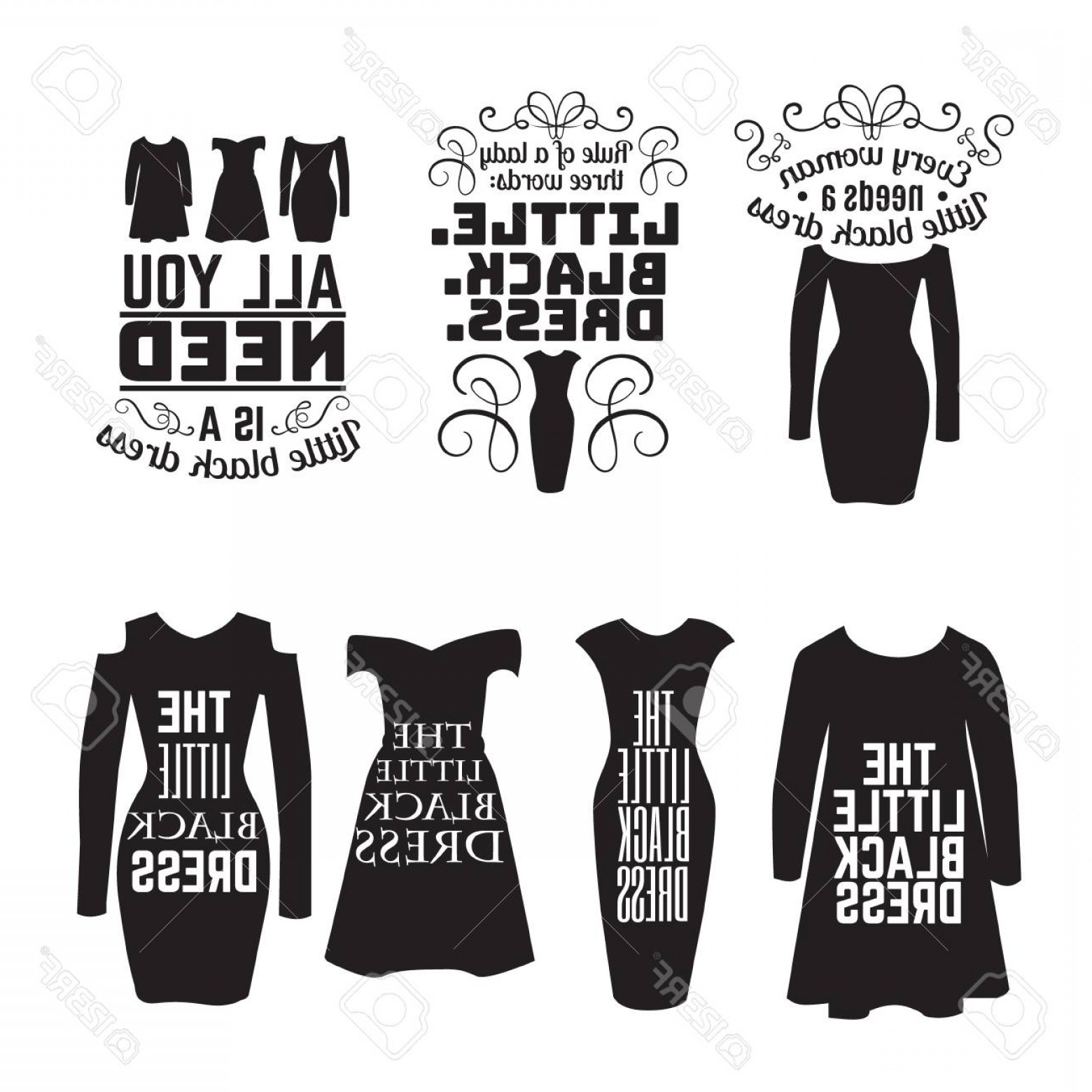 1560x1560 Short Dress Vector Template Lamaison