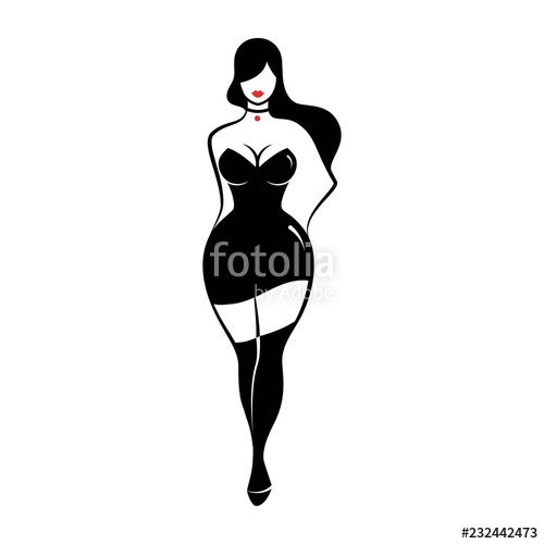 500x500 Woman In The Little Black Dress Stock Image And Royalty Free