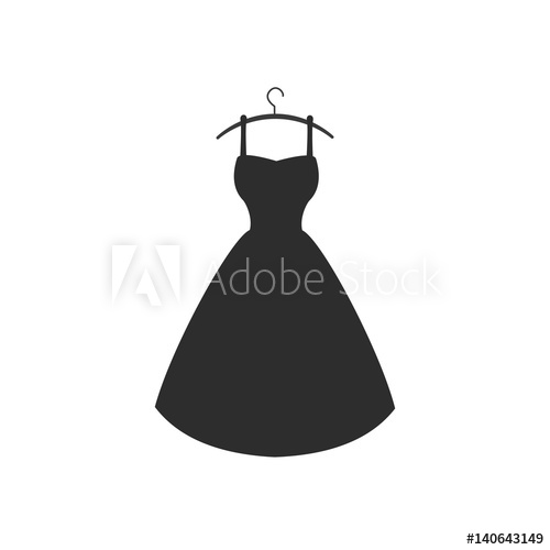 Little Black Dress Vector at Vectorified.com | Collection of Little ...