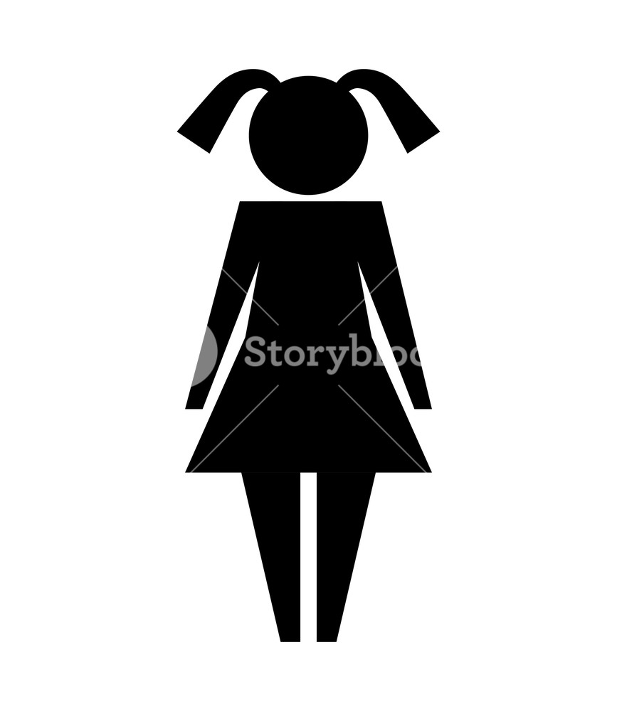 Little Girl Silhouette Isolated Icon Vector Illustration Design 867x1000 Little Girl Silhouette Isolated Icon Vector Illustration Design