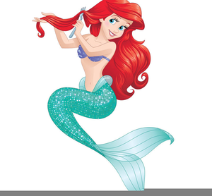 300x278 Little Mermaid Ariel Clipart Free Images