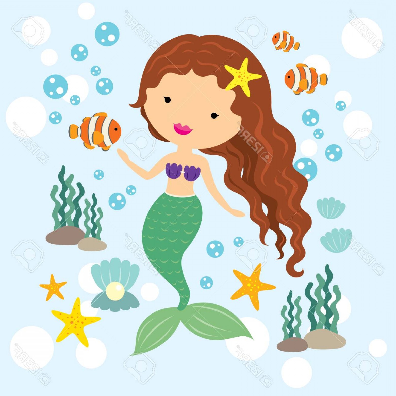 Little Mermaid Vector Hoodamathrun 1560x1560 Little Mermaid Vector Hoodamathrun