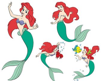 Little Mermaid Etsy 340x270 Little Mermaid Etsy