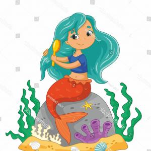 Little Mermaid Vector at Vectorified.com | Collection of Little Mermaid ...