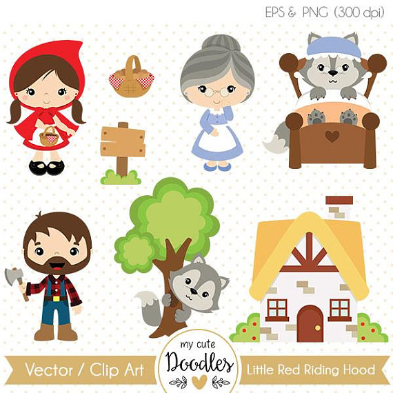Little Red Riding Hood Vector