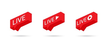 450x188 Live Stream Sign, Emblem, Logo Social Media Icon Live Streaming